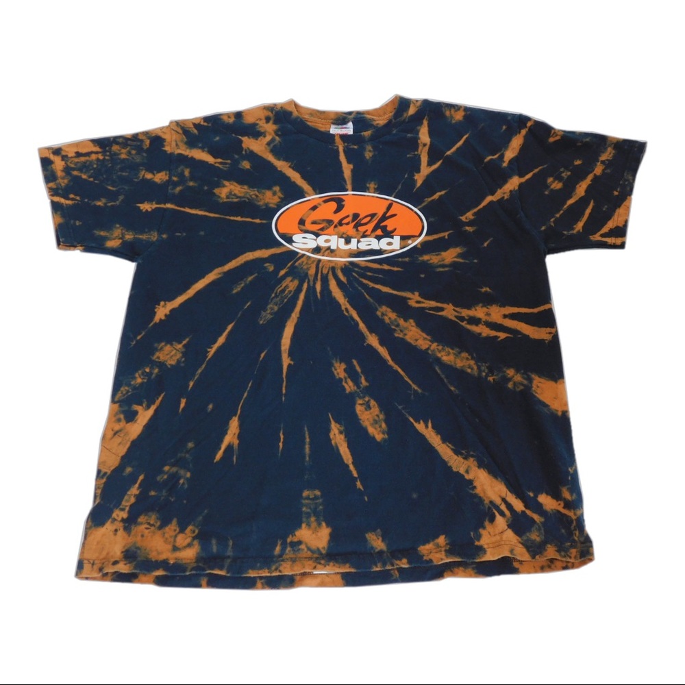 🔥SALE🔥 Geek Squad Bleach Dye Shirt